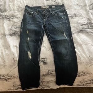BKE cropped jeans